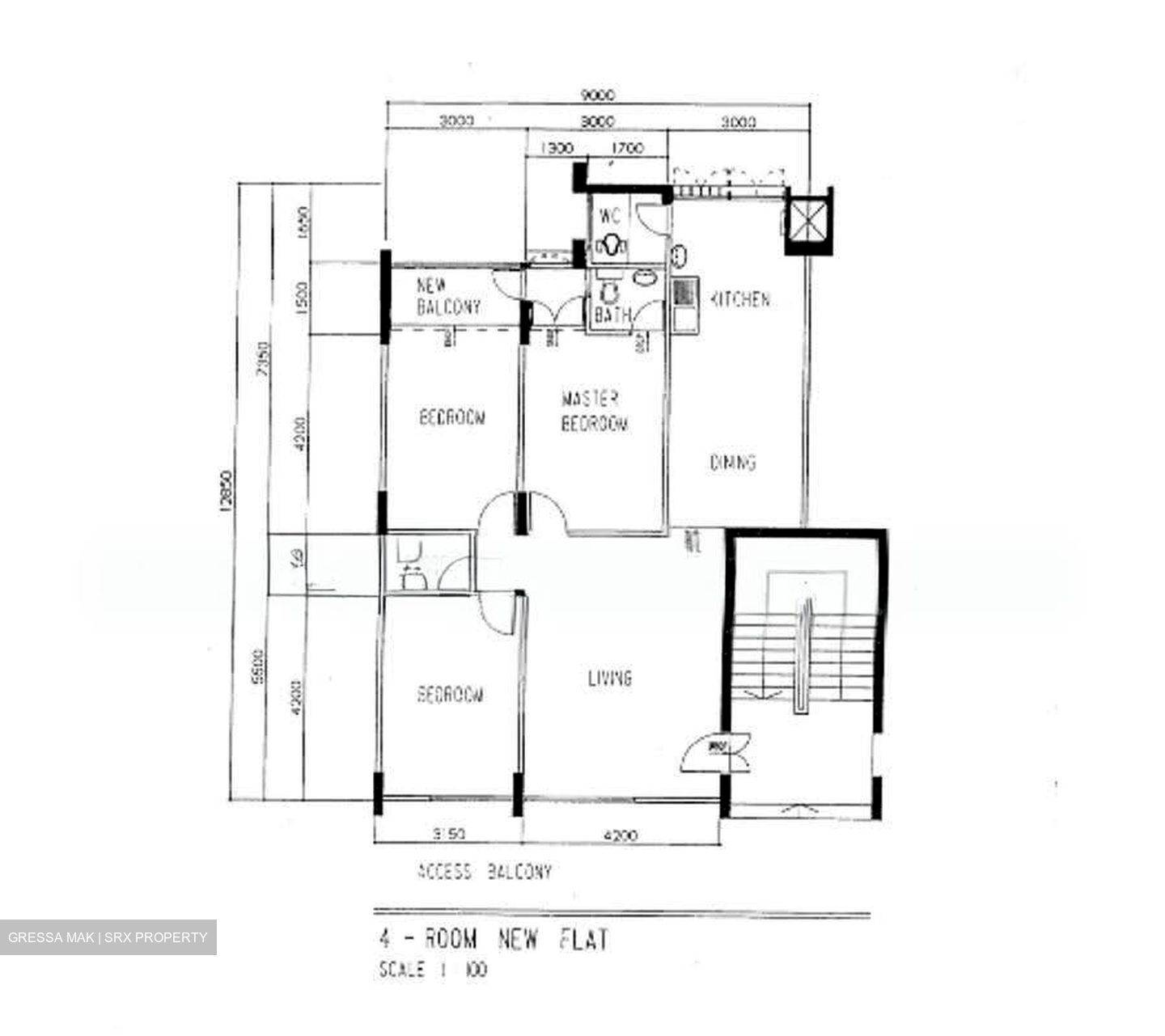 Blk 410 Commonwealth Avenue West (Clementi), HDB 4 Rooms #612827901